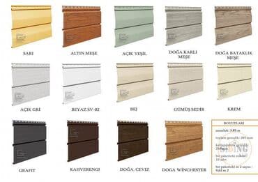 Fasad uzlukler Amerikan stil sidding American siding facade 1.Oda