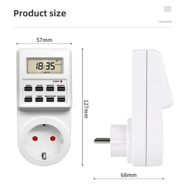 məişət avadanlıqları: Zaman relesi таймер elektron timer get02a-vn markalı zaman relesi — 1