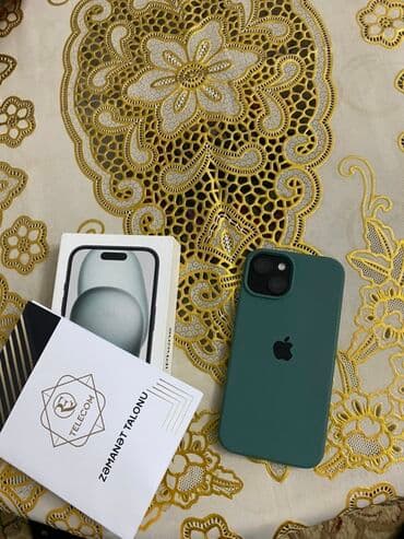 ayfon 11 qiymeti azerbaycanda: IPhone 15, 128 GB, Qara, Face ID — 2