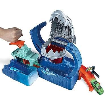 uşaq oyuncaq dəsti tısbağa nindzya: Hot Wheels Robotik Köpek Balığı Oyun Seti
Az istifadə olunmuş — 1