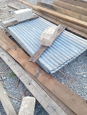 demir zabor: Məhsul: Dalğalı sinklənmiş dəmir təbəqələr (profilli saç) Təsvir: - — 1