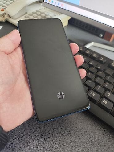 telefon barter: Xiaomi Mi 9T, 64 GB, rəng - Göy, 
 Zəmanət, Sensor, Barmaq izi — 3