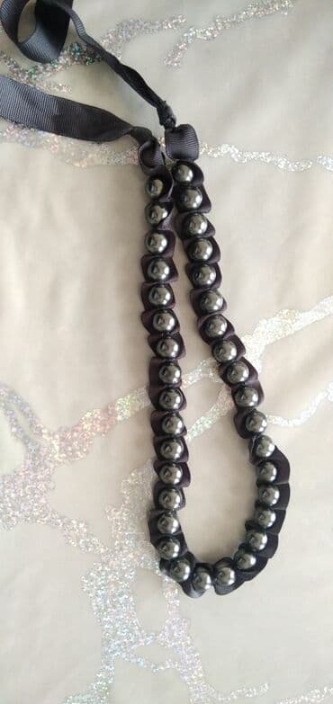 Bijuteriya dəstləri: Muncuq mirvari.boyunbagi ve geyime aksesuar olaraqda istifade edile — 1