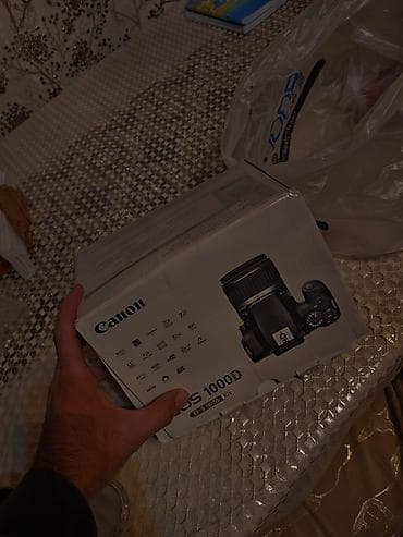 vətən komputer: Canon EOS 1000D DSLR - Yenidən seçilmir çox az istifadə olunub - — 3