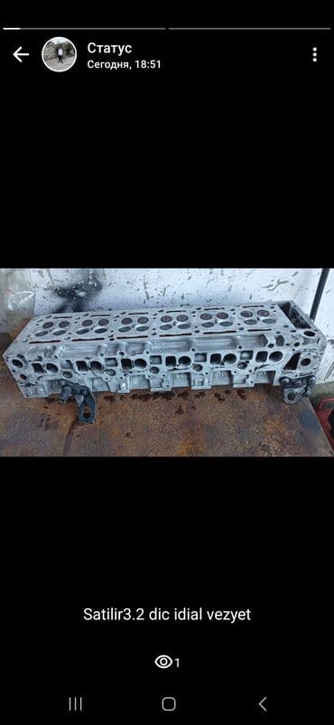 suret qutusu satilir: Mitsubishi 3.2 Di‑D (DI‑C) dizel mühərrik üçün silindr başlığı - — 1