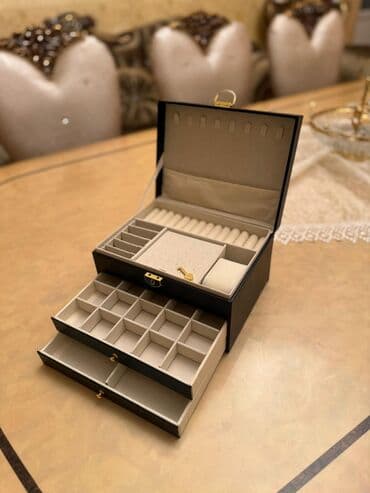 saat öyrənmək: Məhsul: Zərgərlik və aksessuarlar üçün təşkilatçı qutu Təsvir: - — 3