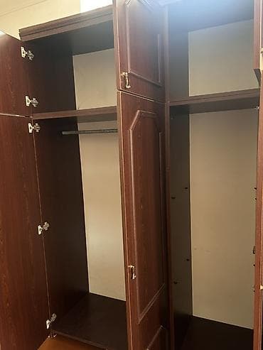 sifoner: İşlənmiş, 6 qapı, Qəhvəyi, Digər material, Açılan, Düz dolab — 4