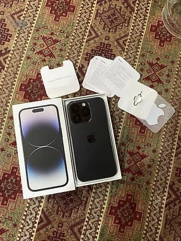 ariston su qizdiricisi: IPhone 14 Pro, Qara, Simsiz şarj — 1