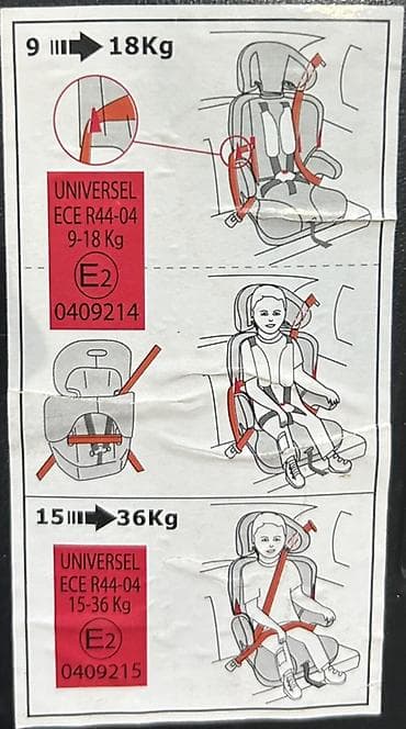 booster: Uşaq Avtomobil Oturacağı – 2 mərhələli (9–36kq) * Marka: Sunny Baby * — 3