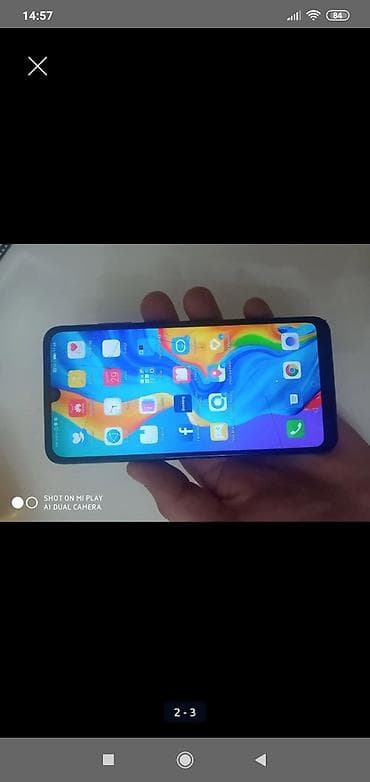 Техника и электроника: Huawei P30 Lite, 128 ГБ, цвет - Голубой, Отпечаток пальца — 2