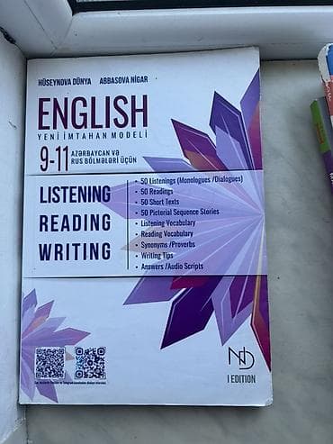 Dərs vəsaitləri toplusu 1) English – Yeni İmtahan Modeli (9–11