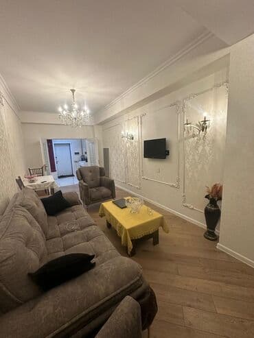 kreditle perdeler: Zərif klassik üslubda tam mebelləşdirilmiş qonaq otağı dəsti - Divan — 5