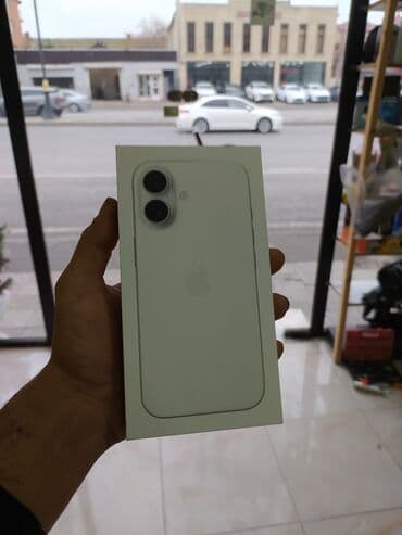 тв бокс в баку: IPhone 17, Белый, Face ID — 1