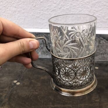 quzu qab: Stəkanlar, rəng - Boz, 2 ədədli dəst, Rusiya — 7