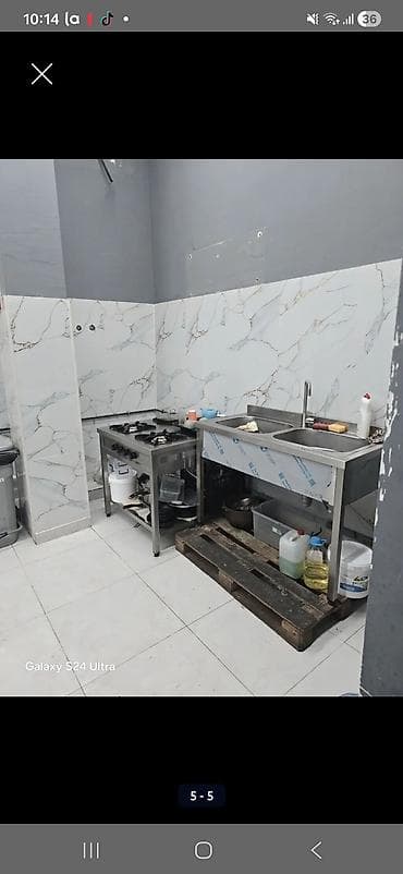 Peşəkar mətbəx üçün paslanmayan poladdan avadanlıqlar komplekti - 2