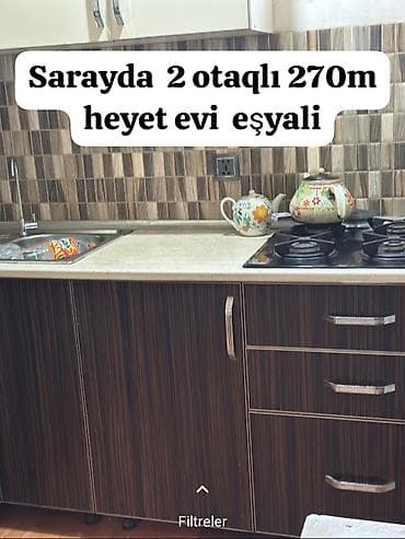 a frame evler quba: Sarayda MTK arxa terefinde 2 otaqlı eşyalı heyet evi — 1