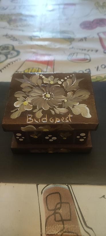 8 mart xoncasi: Шкатулка ручной работы с секретом.!
ручная роспись.! — 1