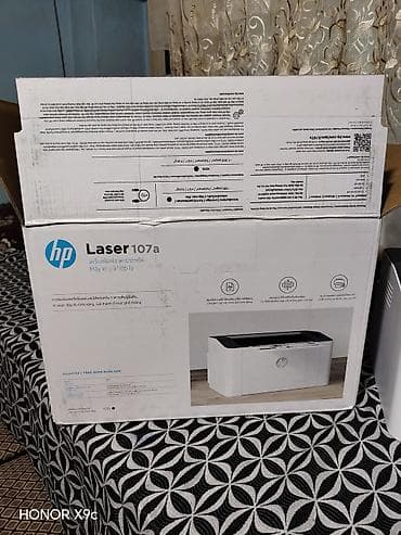 orico hdd box: HP Laser 107a lazer printer - Növ: Monoxrom (qara-ağ) lazer printer - — 4