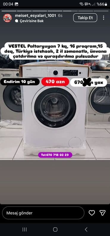 samsun a25: Paltaryuyan maşın 8 kq, Yeni, Pulsuz çatdırılma — 2