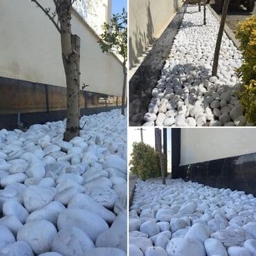 Kafel və metlax: Təbii Ağ daşlar hər razmerdə mövcuddur, 1kq 1 azn Topdan satışda — 9