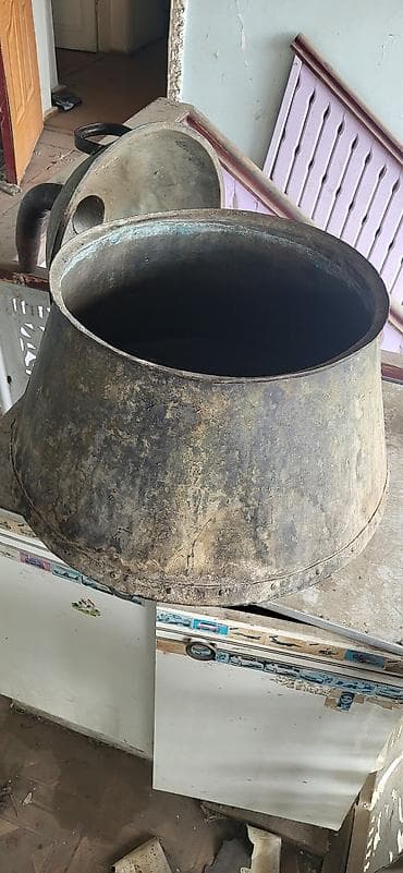 Məhsul: Mis distillə qazanı (səməni/araq üçün), qapaq və buxar borusu