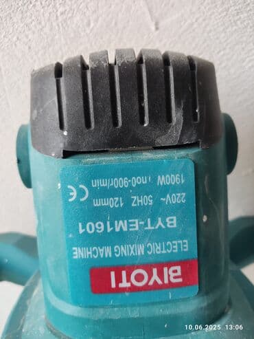 alət çantasi: BİYOTİ elektrik qarışdırıcı maşını, tikinti və təmir işlərində — 1