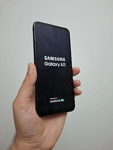 Samsung Galaxy A11, 32 GB, rəng - Qara, Barmaq izi