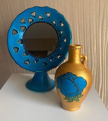 зеркало со столиком: Зеркало Настольное — 1