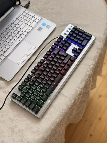 hp netbook mini: RUSH RGB Oyun Klaviatura Məhsulun xüsusiyyətləri: Brend: RUSH — 3