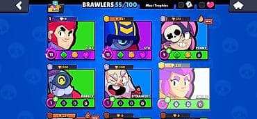 oyun disqi: Brawl Stars hesabı – inkişaf etmiş, hazır oynanış üçün — 3