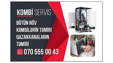 Texnikanın təmiri: Kombi ustasi Kombi ustası мастер Kombi servis Boiler repairman — 3