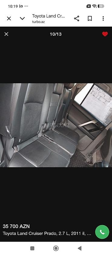 multi sukan: Toyota Land Cruiser Prado: 2.7 l | 2011 il Ofrouder/SUV — 10