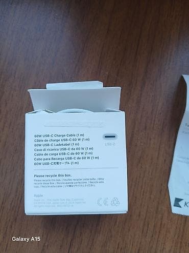 iphone x kabrolari: Kabel Apple, Type C (USB-C) — 5