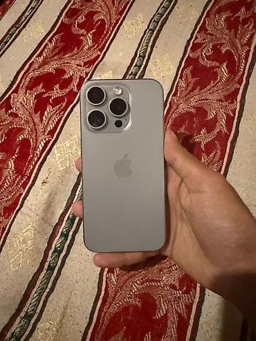 IPhone 15 Pro, 256 GB, Natural Titanium, Face ID