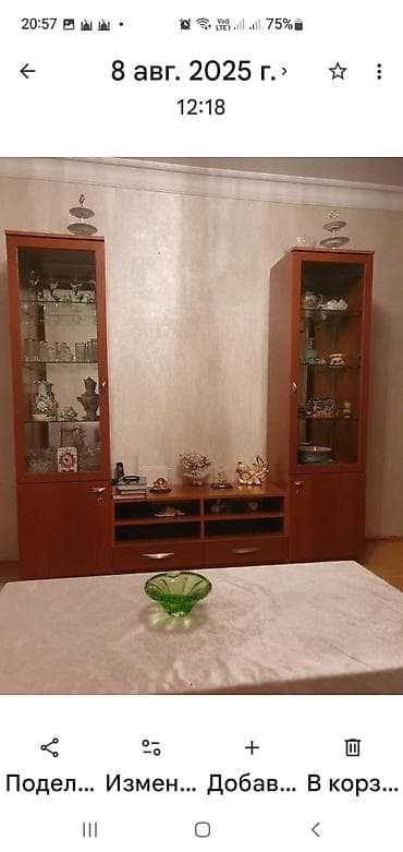 Ev üçün mebel: Ev sahil metrosunun yanında 2 qız işləyən vəya tələbəyə verilir — 3
