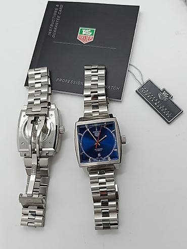Смарт браслеты: Новый, Наручные часы, Tag Heuer, цвет - Черный — 6