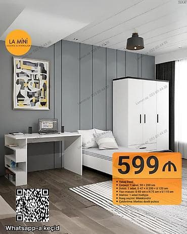 setqa qapi: Yataq Dəsti – La Mini (Laconic & Minimalism) Dəst tərkibi və — 1