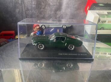 metbex tavan modelleri: Коллекционная модель Ford Mustang GT Bullit darkgreen 1968 Steve — 6