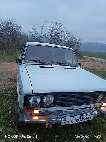 mersedes benz 208d: VAZ 2106 “Jiquli” sedan - Kuzov: 4 qapılı, ağ rəng - Nömrə nişanı — 1