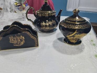 Çay dəstləri və servizlər: Komplekt iz salfetnisa, pesoçnisa, çaynik. 60manat. Japan design — 3