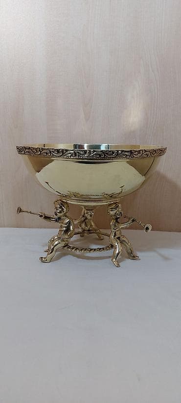 guzgu samdan: Bürünc dekorativ meyvə/qəlyanaltı qabları – barokko üslubunda — 4