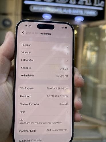 kredit iphone: IPhone 15 Pro, 256 GB, Natural Titanium, Zəmanət, Simsiz şarj, Face ID — 2