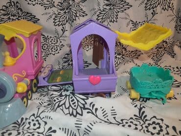 oyuncaqları: Пони и поезд в хорошем состоянии — 7