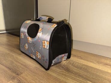 Digər heyvanlar: Pişik aksesuarları dəsti - Qapalı pişik tualeti: Ağ-bənövşəyi korpus — 2