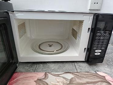 Mikrodalğalı sobalar: Mikrodalğalı soba Eurolux, Ayrıca dayanan, Mikrodalğalar ilə, rəng - Qara, İşlənmiş — 2