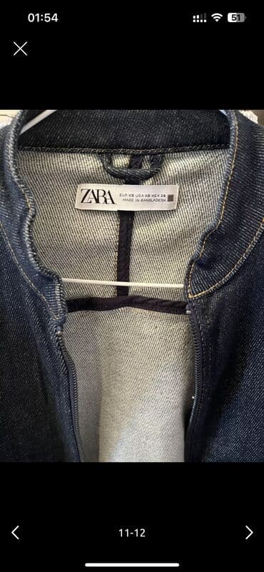 ваза для цветов: Zara - cins kurtka Bir iki defe geyilib 
teze kimidir — 15