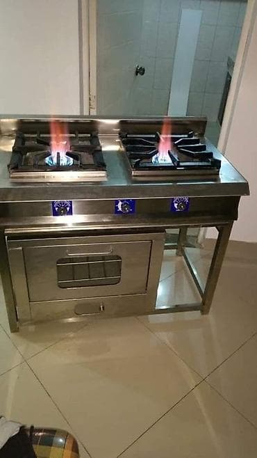 Qaz ilə işləyən soba, Yemək üçün