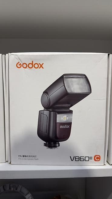 video reqistrator: Godox V860III C – TTL Li-ion Kamera Flaş - Brend: Godox - Model — 1