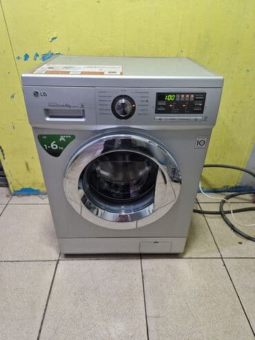 Paltaryuyan maşın LG, 6 kq, İşlənmiş, Avtomat, Qurutma var, Kredit yoxdur
