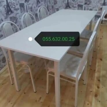 fırlanan stollar: Mətbəx üçün, Yeni, Açılmayan, Kvadrat masa — 12